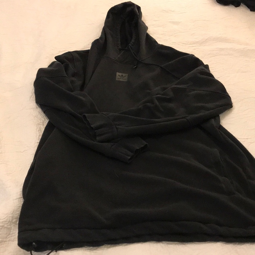 Black addidas hoodie dress ! :)